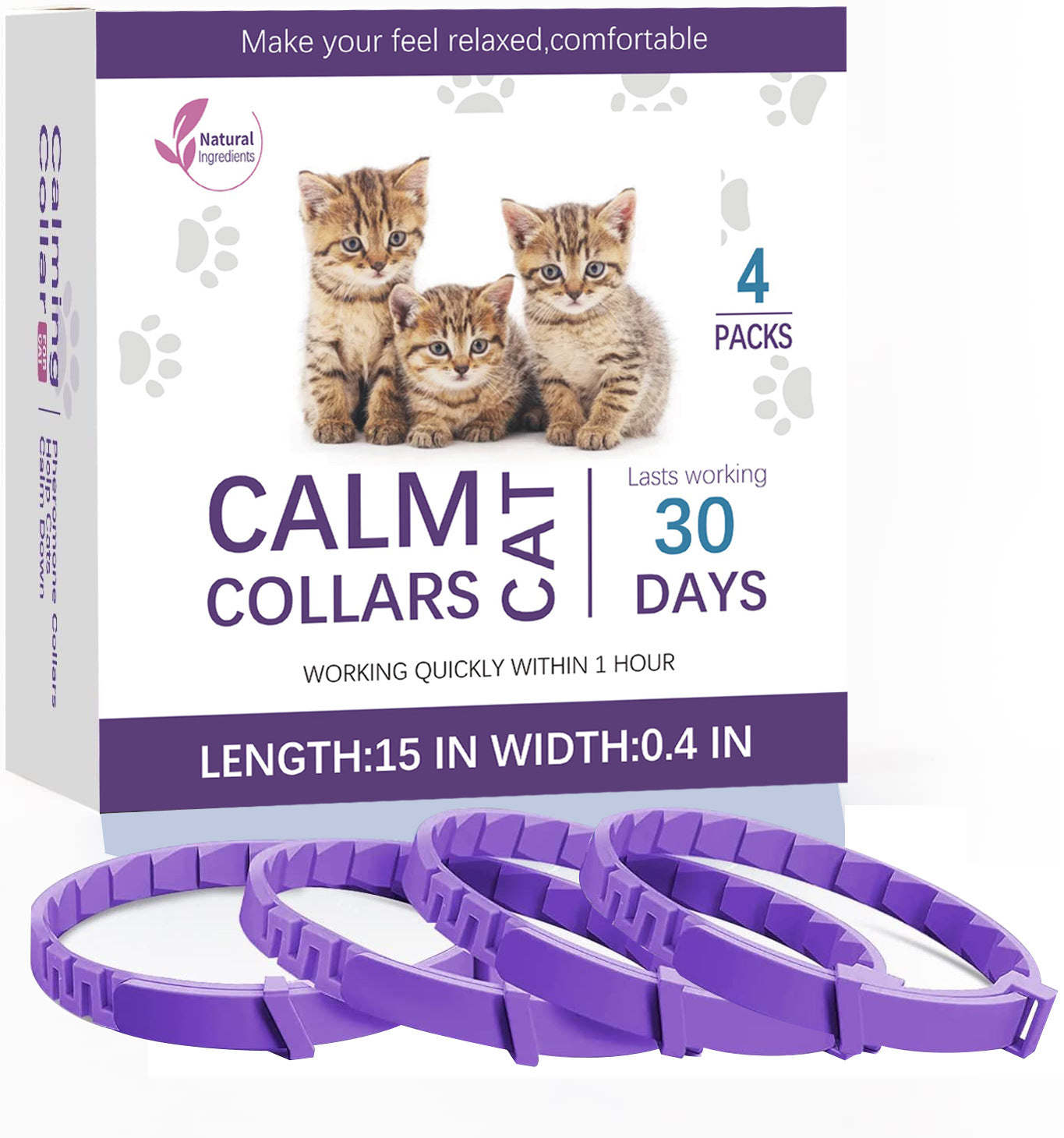 Calming Collar for Dogs & Cats — Natural Anxiety Relief | FurWell